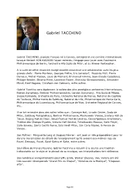 Gabriel TACCHINO