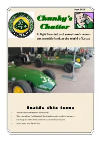 Chunky's Chatter