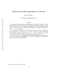 Arxiv:2107.10777V6 [Cs.DS] 19 Aug 2021