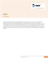 Cyclooxygenase