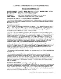 Policy Session Worksheet