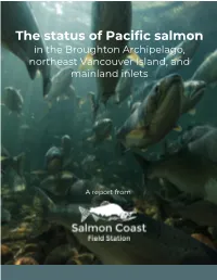 Regional Report on the Status of Pacific Salmon