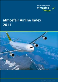 Atmosfair Airline Index 2011