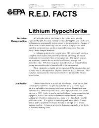 Lithium Hypochlorite