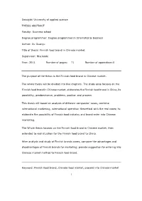 Seinäjoki University of Applied Science THESIS ABSTRACT Faculty