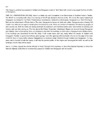 Title: Need to Construct Bye-Passes in Vellakoil and Kangayam Towns in Tamil Nadu with a View to Decongest the Flow of Traffic in the Regions