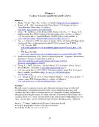 Chapter 4 Alaska's Volcanic Landforms and Features