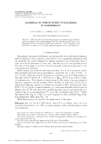 Algebras in Which Every Subalgebra Is Noetherian