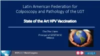 Latin American Federation for Colposcopy and Pathology of the LGT