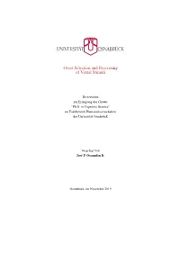 Overt Selection and Processing of Visual Stimuli