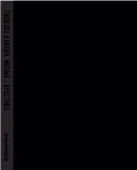 Tadeusz Kantor. Widma / Spectres