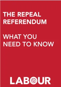 The Repeal Referendum
