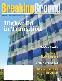 Higher Ed in Transition
