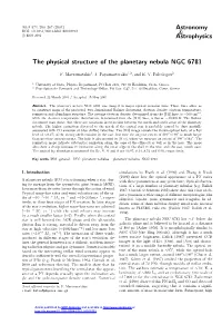 The Physical Structure of the Planetary Nebula NGC 6781