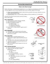 The One-Shot Casting Process What Is One-Shot Casting?
