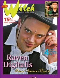 Newwitch #16 1 BBIMEDIA.COM CRONEMAGAZINE.COM SAGEWOMAN.COM WITCHESANDPAGANS.COM