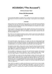 ACUSADA (“The Accused”)