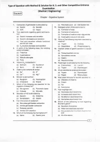 Digestive System
