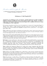 Ordinanza 21