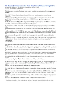 PRIVATE EQUITY) Story URL: October 06, 2009 | MADHAV a CHANCHANI