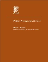 Public Prosecution Service
