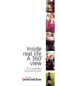Inside Real Life a 360 View 2015 Consolidated Reports and Accounts Worldreginfo - 586261Dc-Fc3d-40B5-8D11-14C72c465cdf