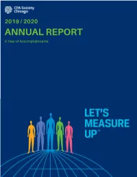 ANNUAL REPORT a Year of Accomplishments