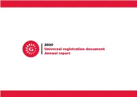 GAUMONT: 2020 Universal Registration Document