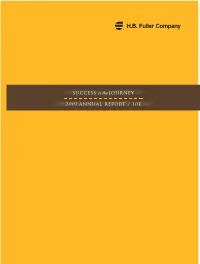 Success Is the Journey 2001 ANNUAL REPORT