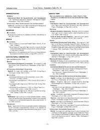 Alphabetical Index 29