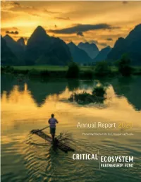 CEPF 2020 Annual Report