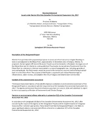 IAAC Decision Statement