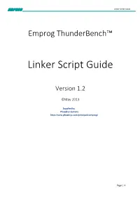Linker Script Guide Emprog