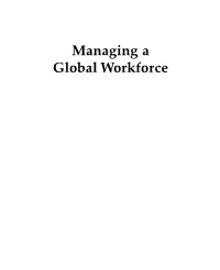 Managing a Global Workforce