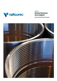 2013 REGISTRATION DOCUMENT and Annual ﬁ Nancial Report Contents