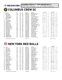 MLS Game Guide