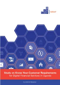 Study on Know-Your-Customer Requirements for Digital Financial Services in Uganda