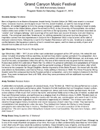 Gcmf Program Notes Aug 31.Pdf