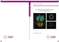 Ion Channels in Drug Discovery