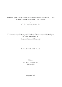 Particle Tracking and Identification on Multi- and Many-Core Hardware
