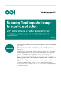 Reducing Flood Impacts Through Forecast-Based Action