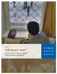 “Life Doesn't Wait”