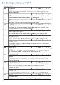 Program Guide Report