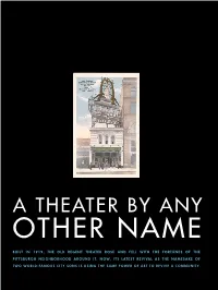 A Theater by Any Other Name