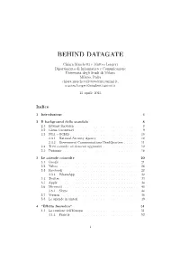 Behind Datagate