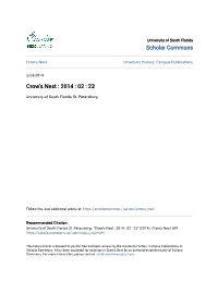 Crow's Nest University History: Campus Publications