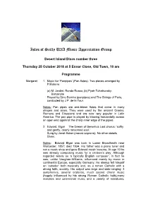 Isles of Scilly U3A Music Appreciation Group