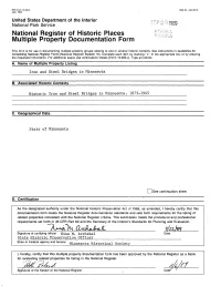 National Register of Historic Places Multiple Property Documentation Form
