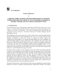 Terms of Reference Conducting Viability Assessment And