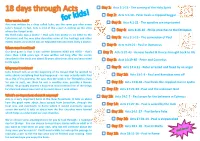 The Conversion of Paul Acts 8:26-40